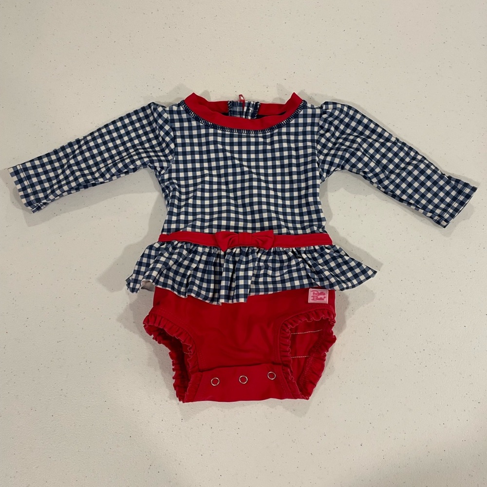RuffleButts 3-6 month swimsuit